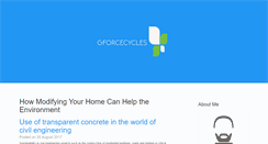 Desktop Screenshot of gforcecycles.com